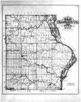 County Map, Allamakee County 1886 Version 2